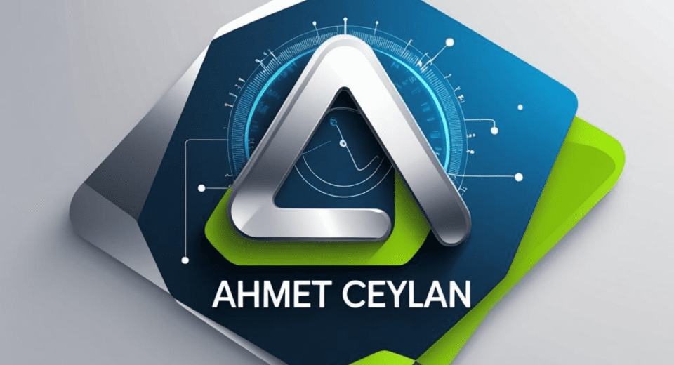 Stylized Wordmark Logo with High Tech Backgrou123123nd Minecraft Skin Değiştirme