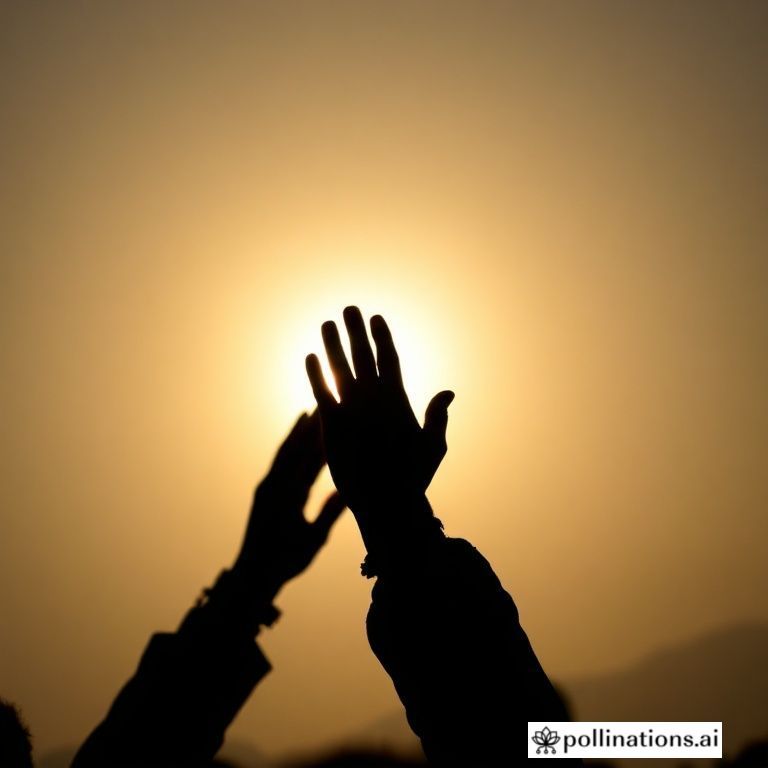 1. Sûre: Al-Fatihah (الفاتحة) – 7 Âyet 2 Ellerini açmış dua eden insan